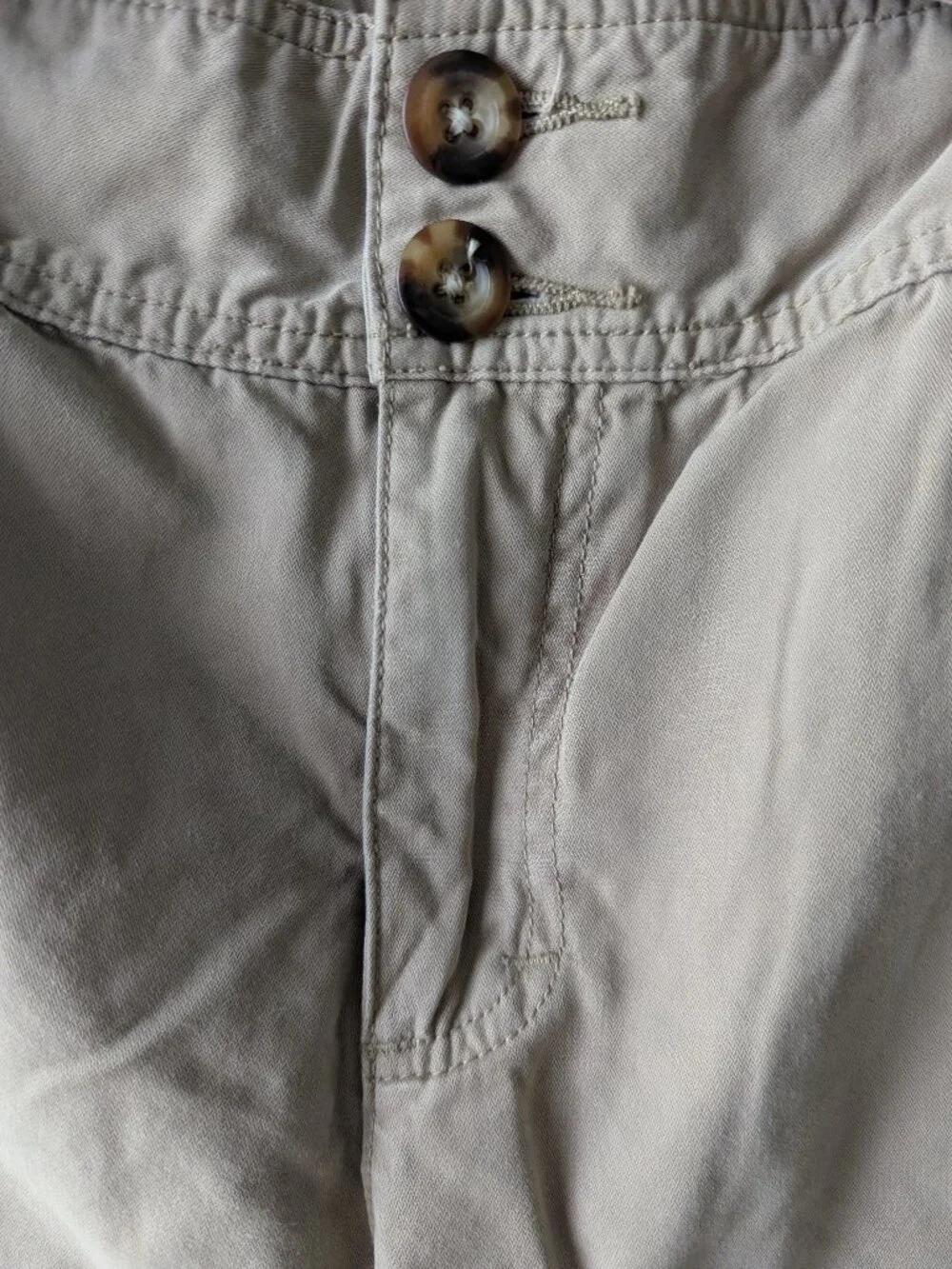 Cabela's Ultimate Outdoor Pants Women's Khaki Beige Pockets Belt Straight Leg 12